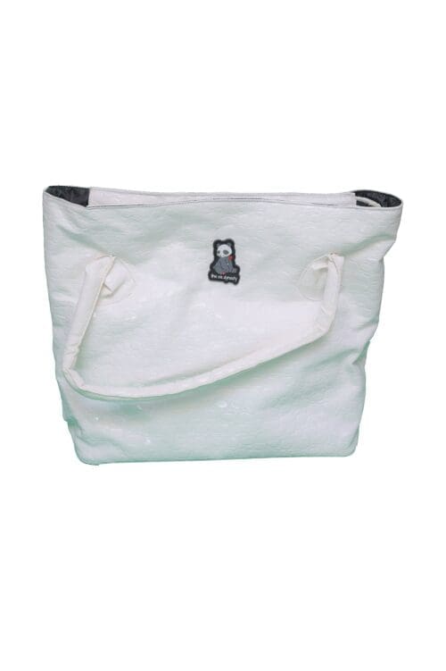 Легкая сумочка-тоут из кожи с тиснением под крокодила rev. 2.4