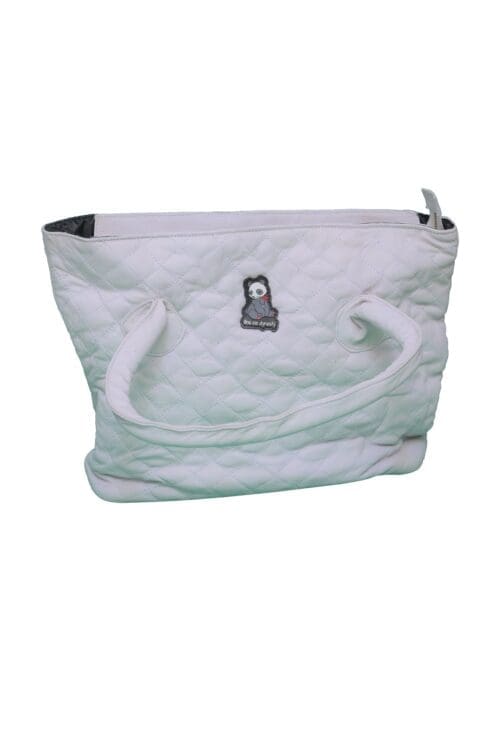 lightweight quilted sheepskin tote handbag rev. 2.4